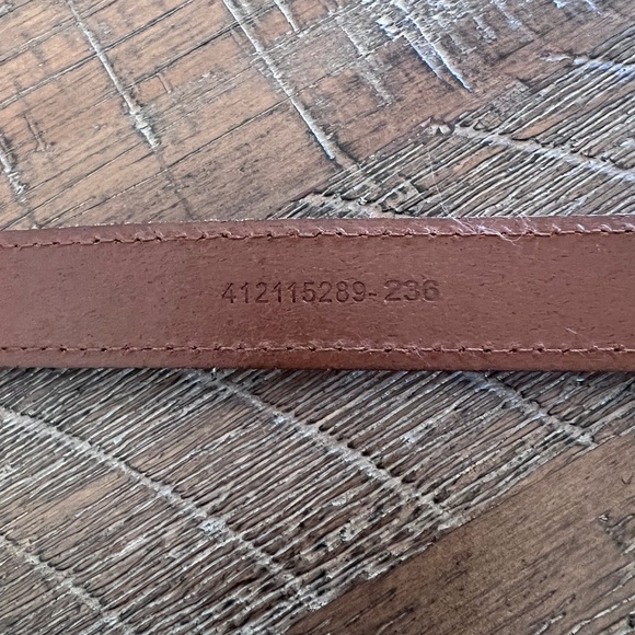 Lauren Ralph Lauren Brown Leather Belt - Picture 5 of 8